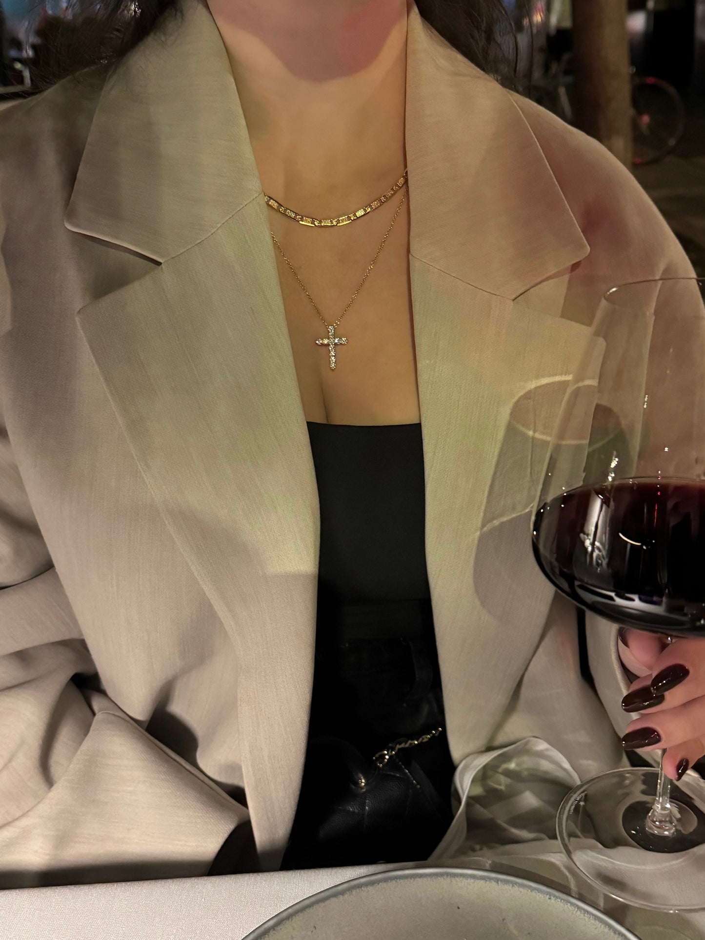 Diamond Cross Pendant