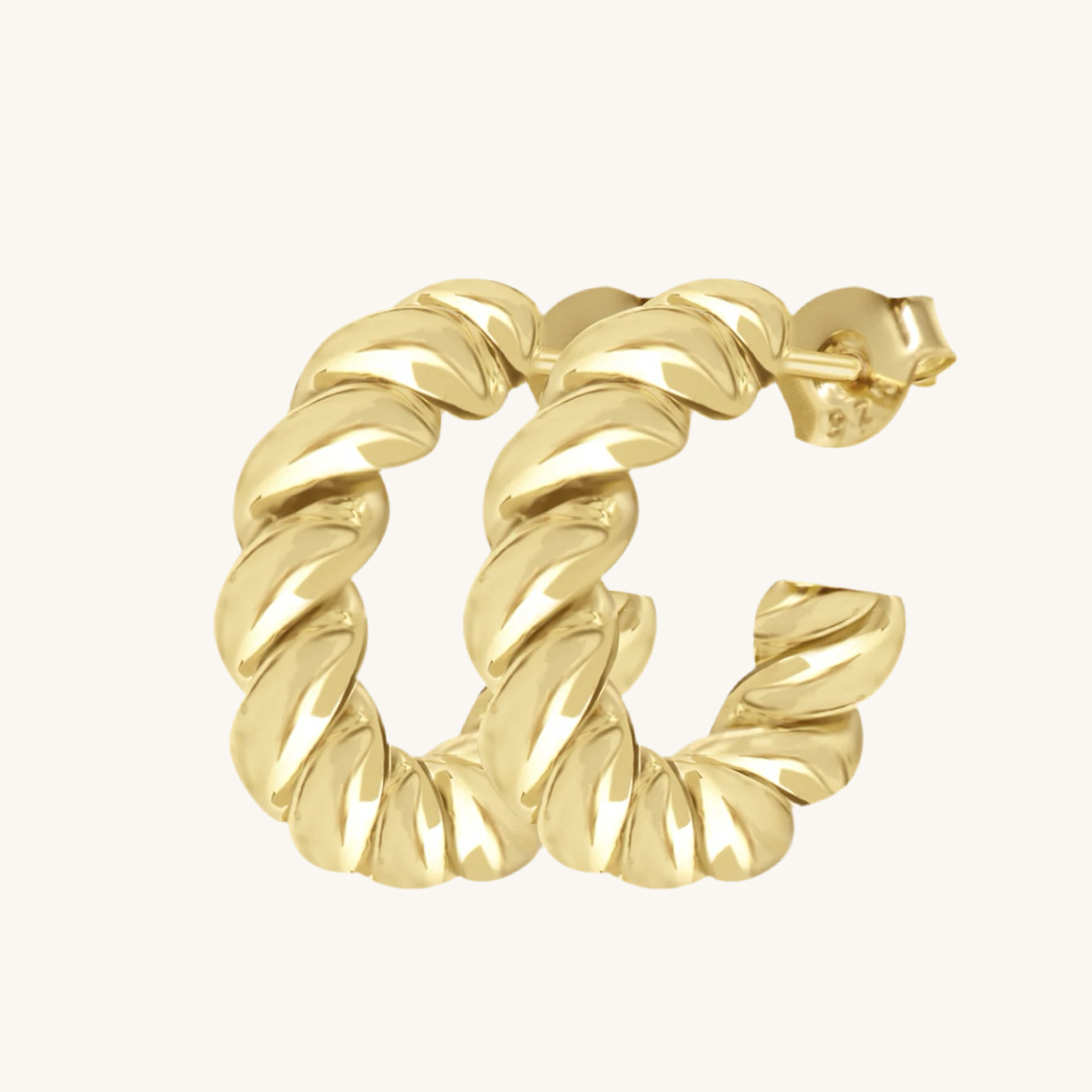 Pamela Twisted Hoops