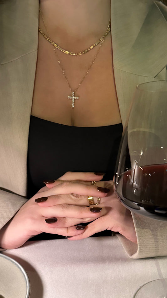 Diamond Cross Pendant