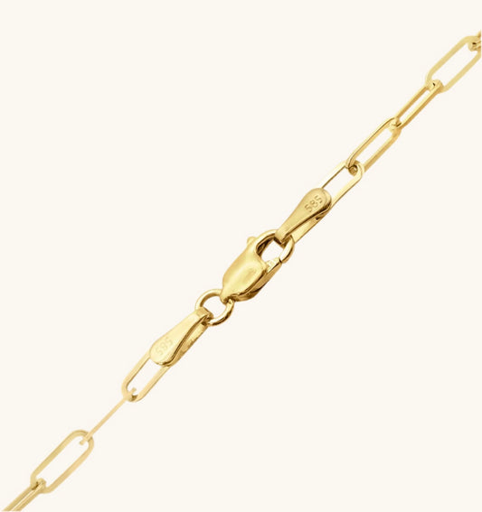 Paula Paperclip Cable Bracelet