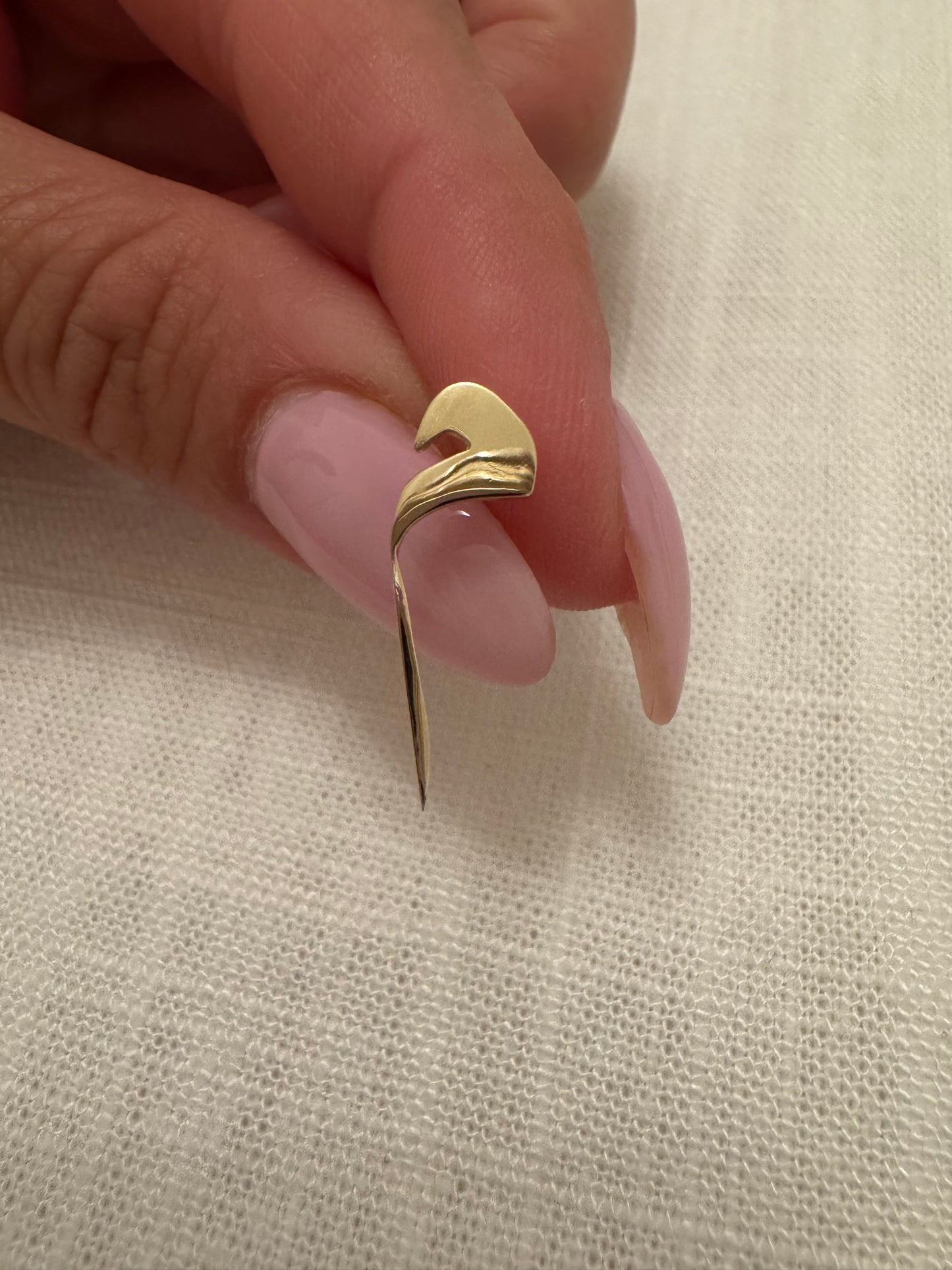 Arabic Letter Stud Earring
