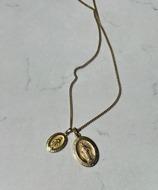 Ave Maria Pendant (Medium)