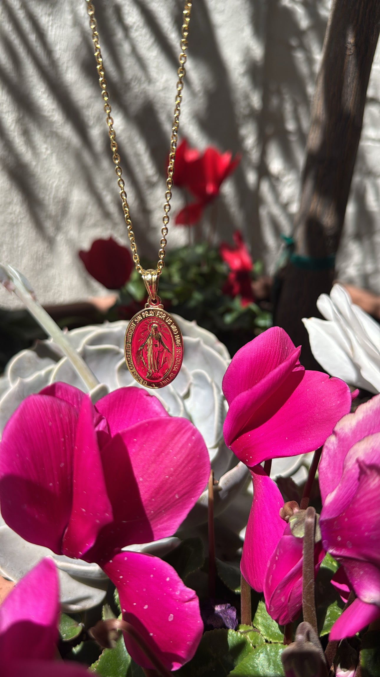 Ave Maria Pendant (Large)